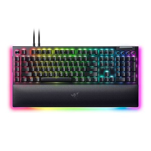 کیبورد گیمینگ مکانیکال با سیم ریزر مدل BLACKWIDOW V4